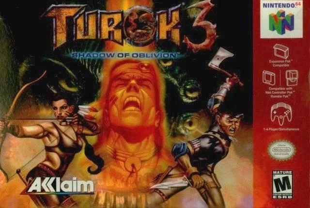 Turok 3: Shadow of Oblivion box art