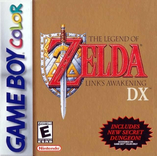 The Legend of Zelda: Link's Awakening DX box art