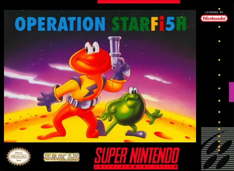 James Pond 3: Operation Starfish box art