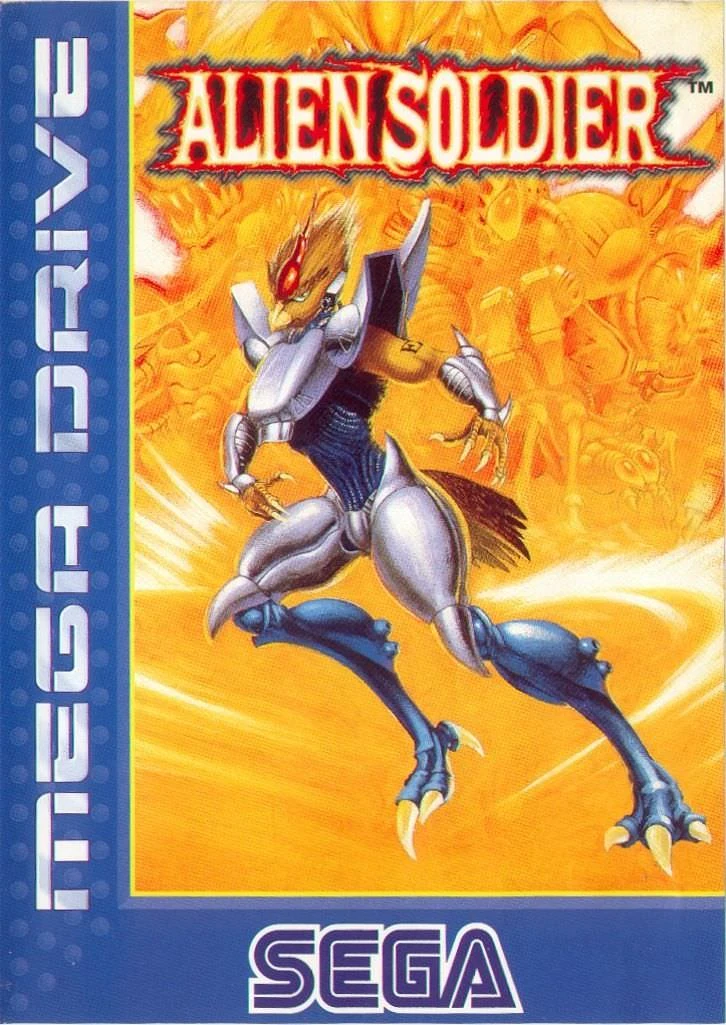 Alien Soldier box art
