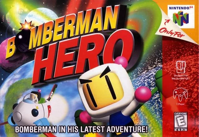 Bomberman Hero box art