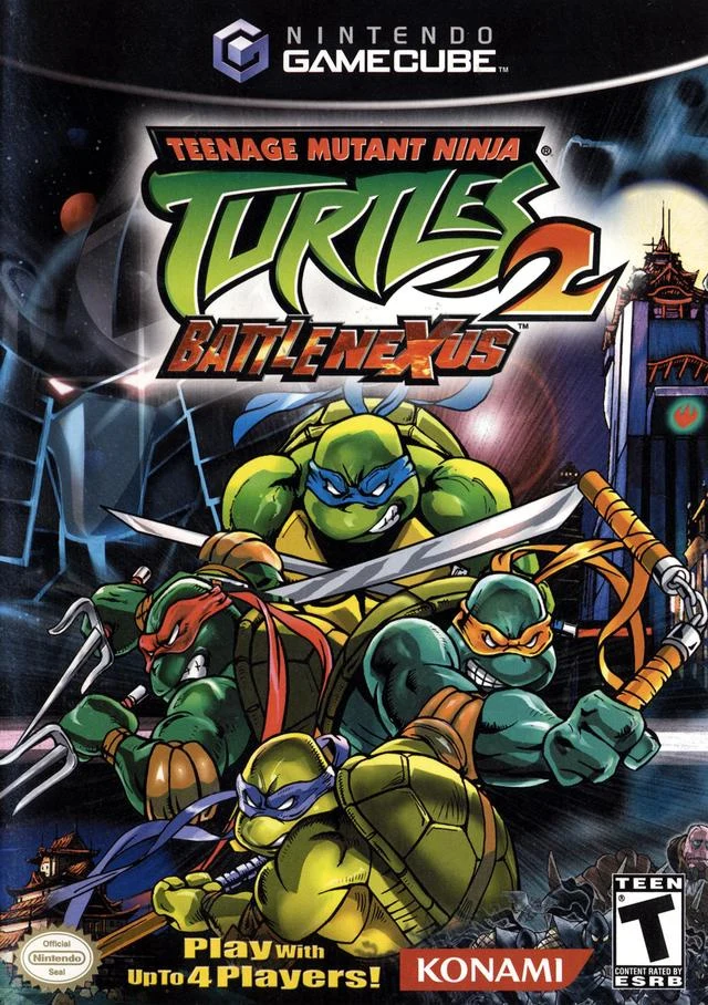 Teenage Mutant Ninja Turtles 2: Battle Nexus box art