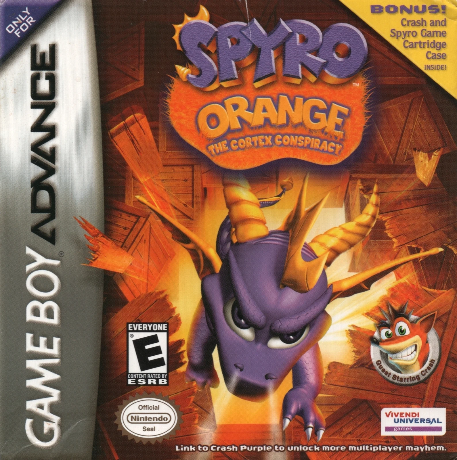 Spyro Orange: The Cortex Conspiracy box art