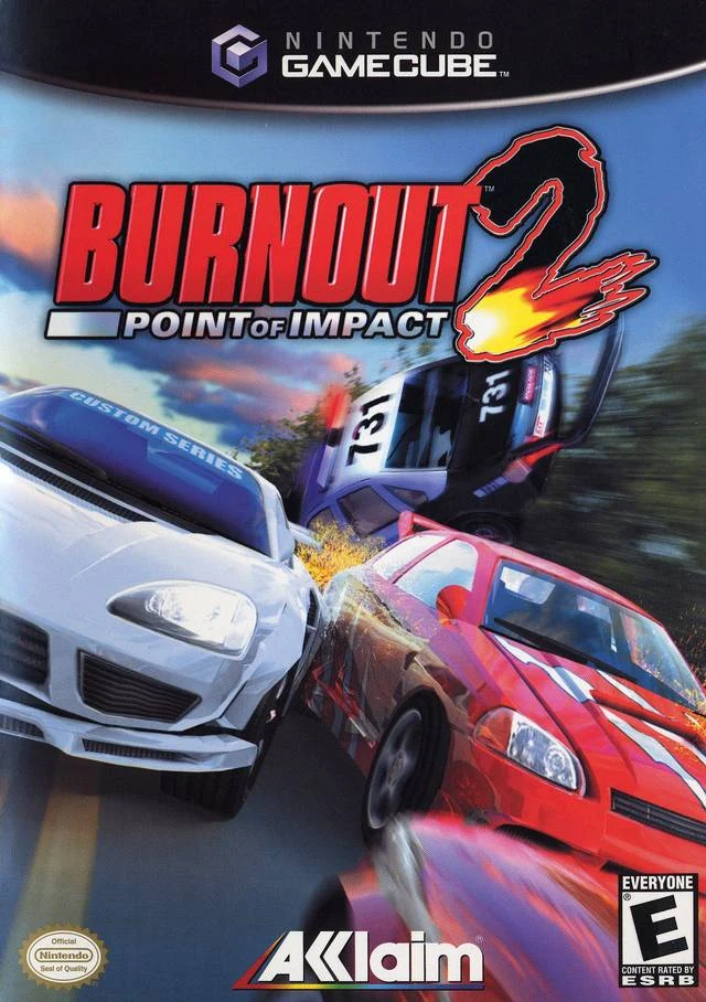 Burnout 2: Point of Impact box art