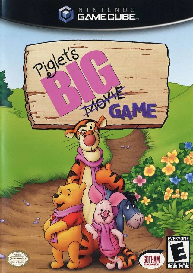 Disney Piglet's Big Game box art