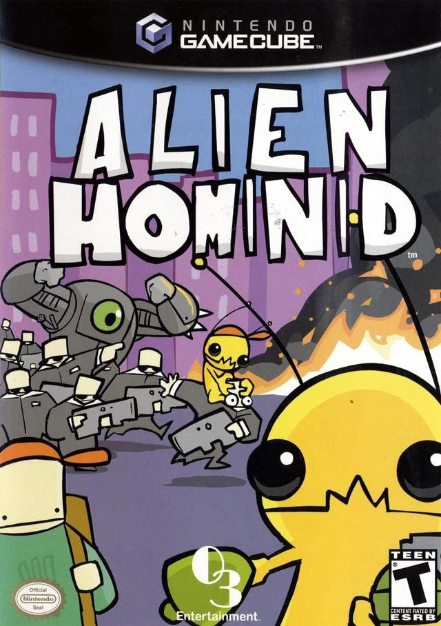Alien Hominid box art