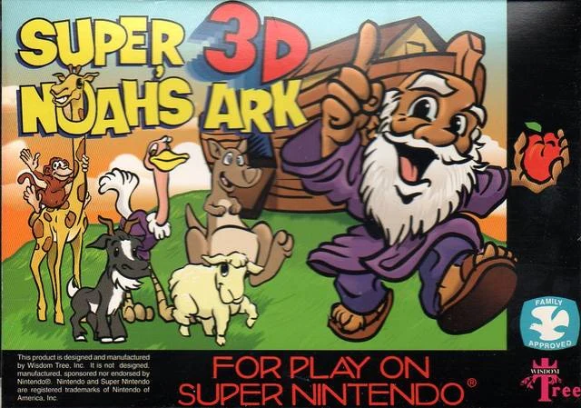 Super Noah's Ark 3D box art