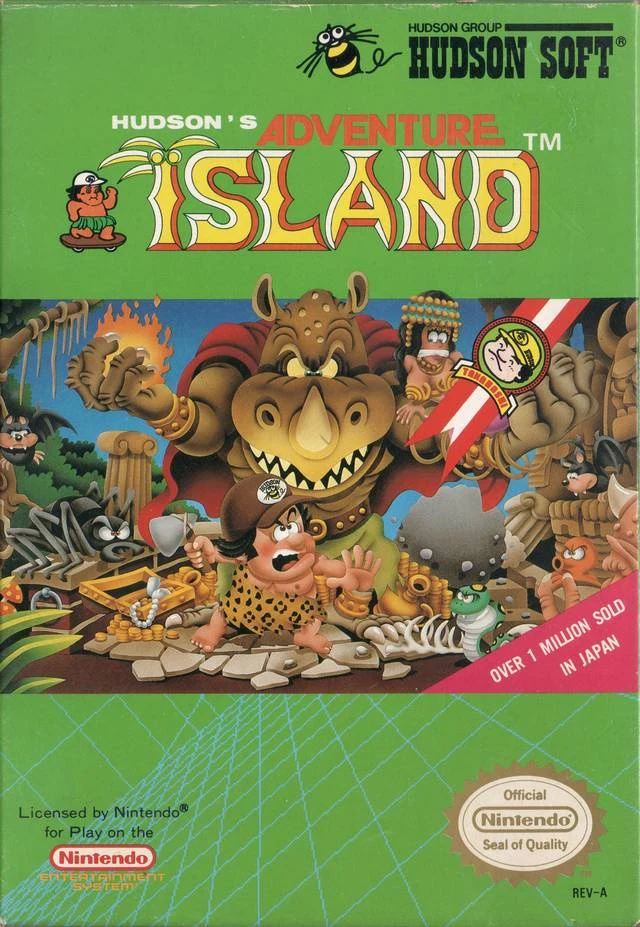 Adventure Island box art