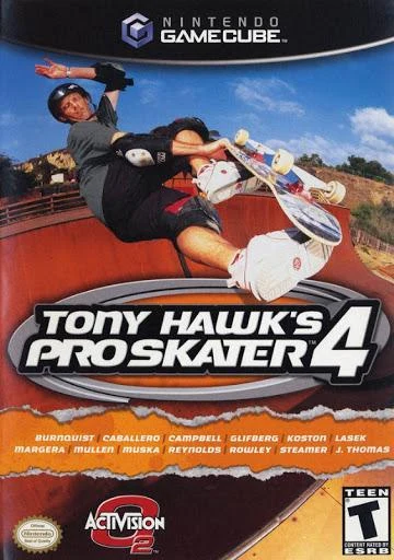 Tony Hawk's Pro Skater 4 box art