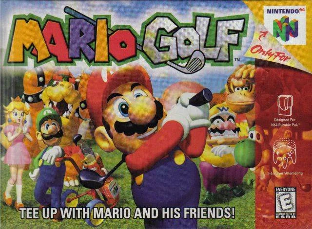 Mario Golf box art