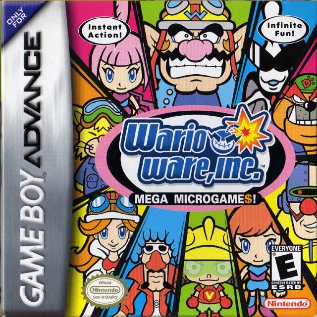 WarioWare, Inc.: Mega Microgame$! box art