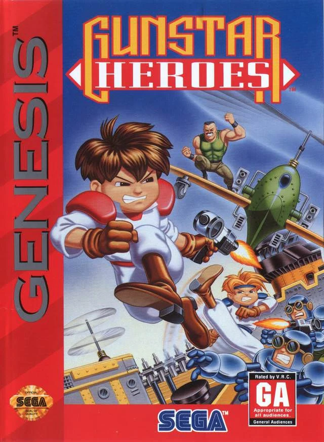 Gunstar Heroes box art
