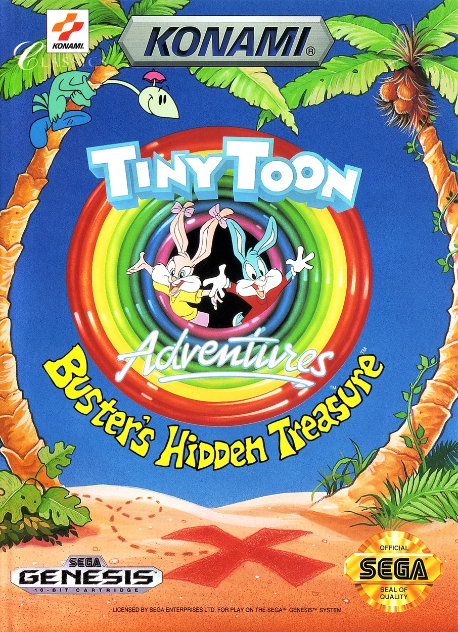 Tiny Toon Adventures: Buster's Hidden Treasure box art