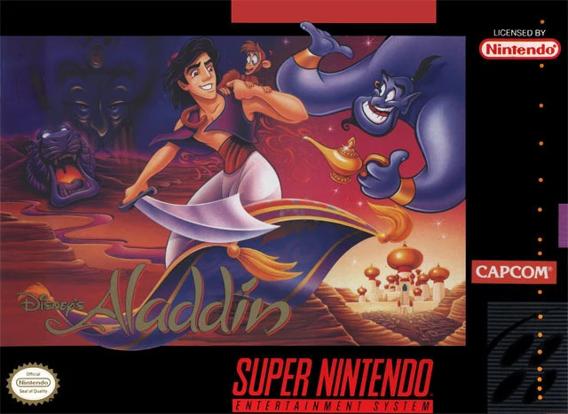 Disney's Aladdin box art