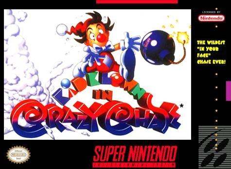 Kid Klown in Crazy Chase box art