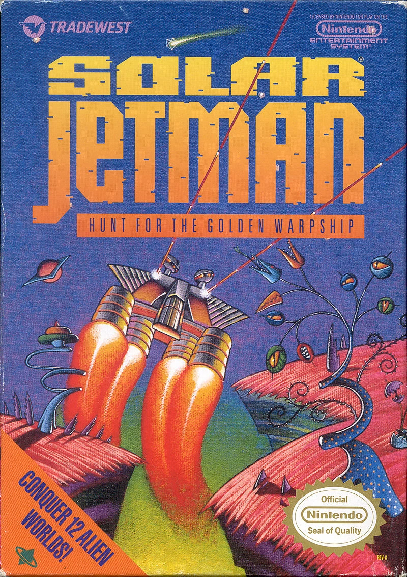 Solar Jetman: Hunt for the Golden Warpship box art