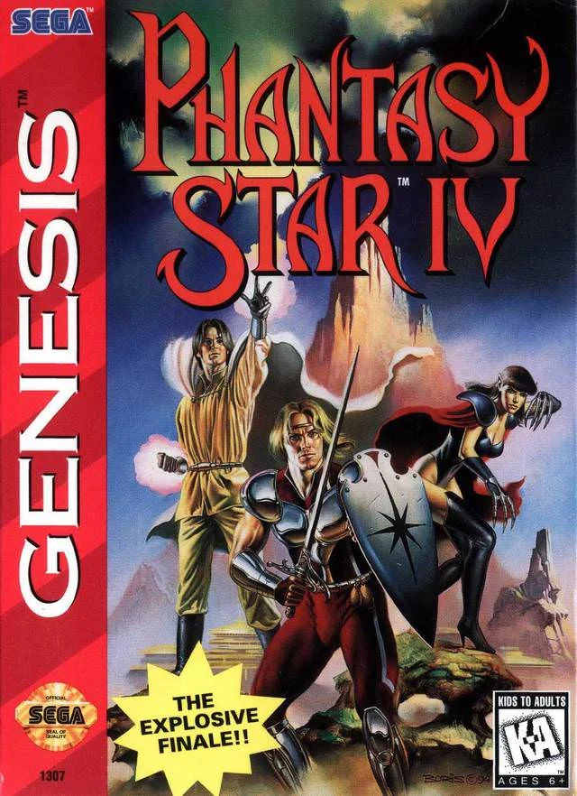 Phantasy Star IV box art