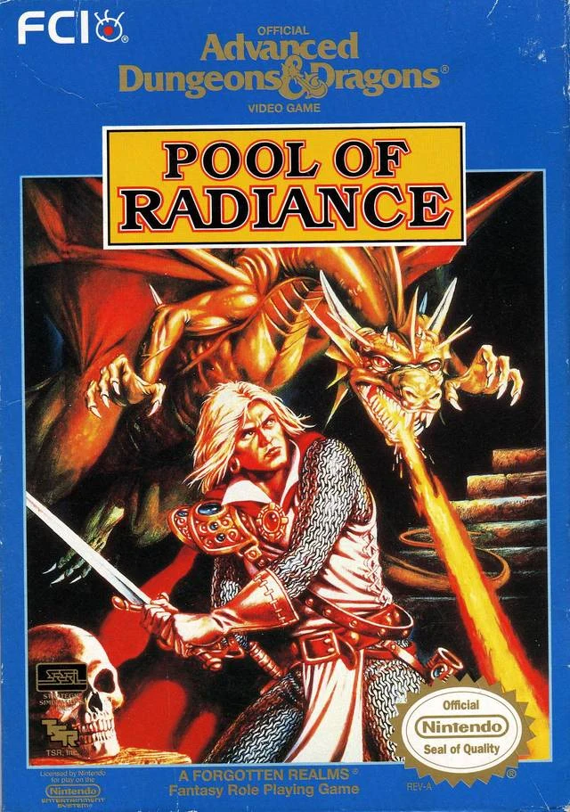 Advanced Dungeons & Dragons - Pool of Radiance box art