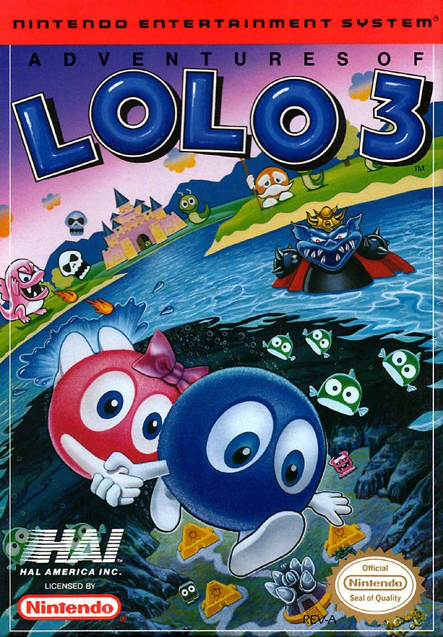 Adventures of Lolo 3 box art