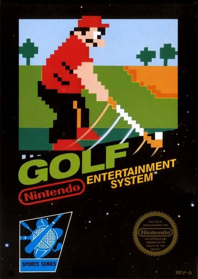 Golf box art