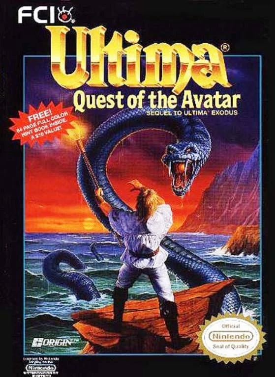 Ultima: Quest of the Avatar box art