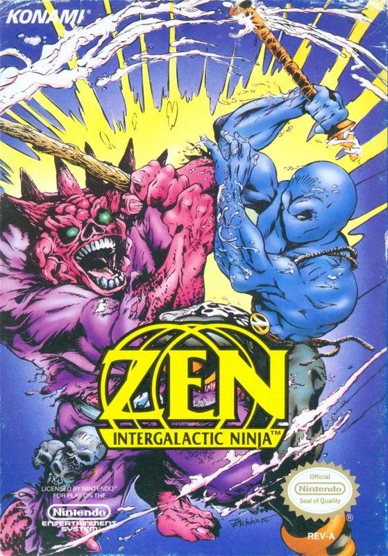Zen: Intergalactic Ninja box art