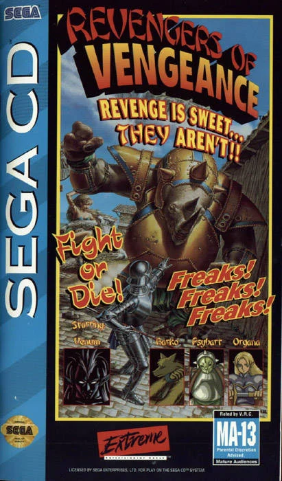 Revengers of Vengeance box art