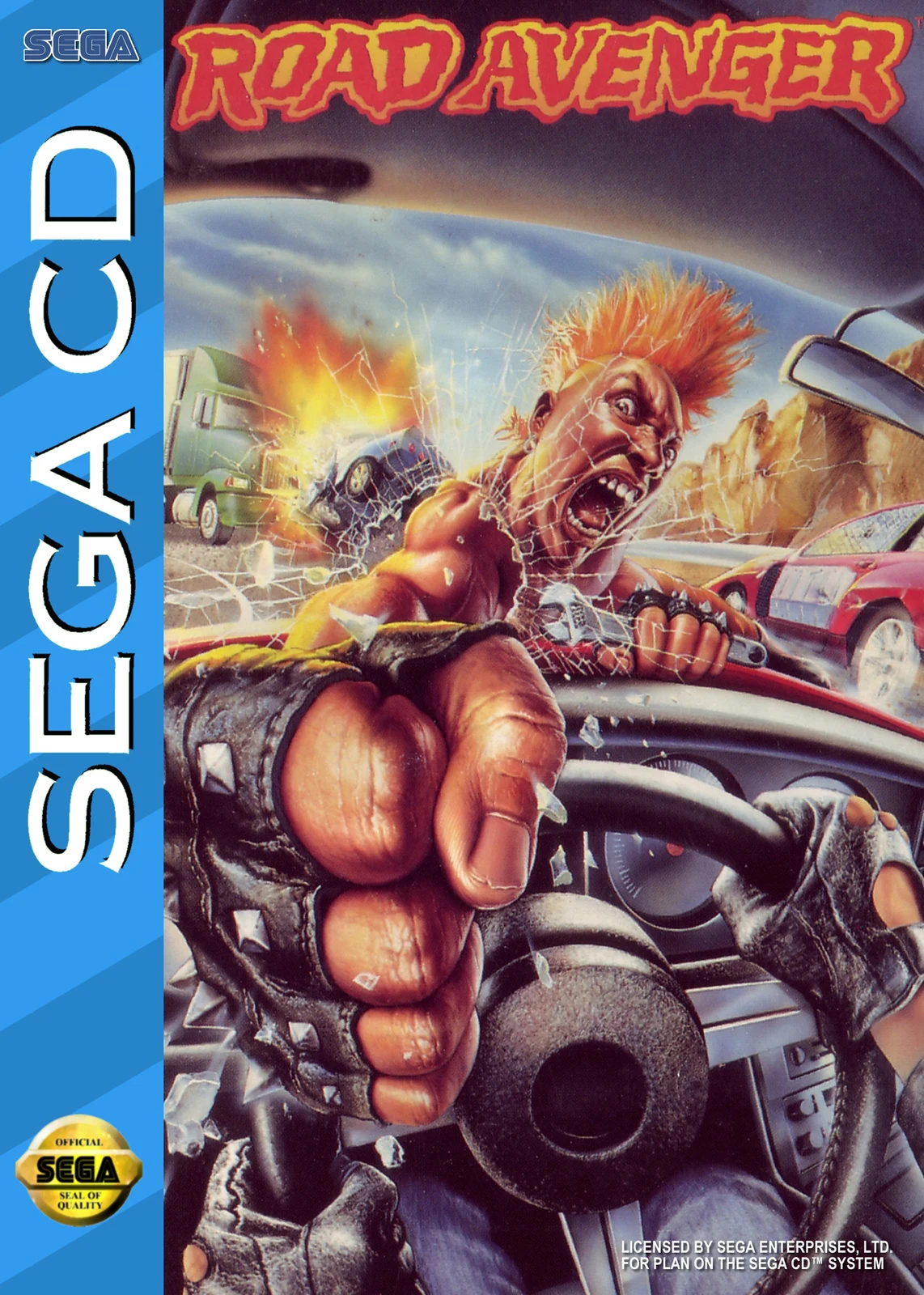 Road Avenger box art