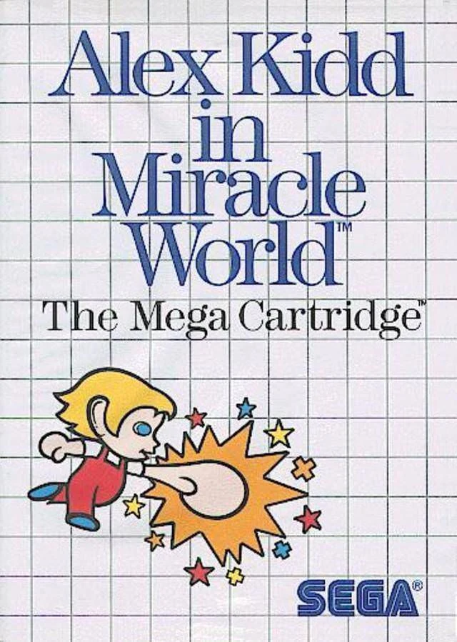 Alex Kidd in Miracle World box art