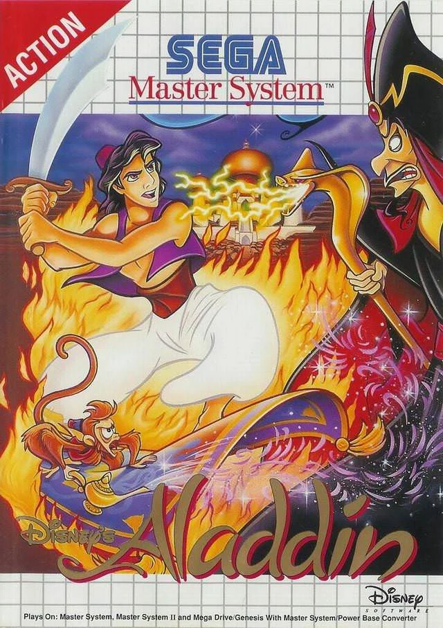 Disney's Aladdin box art