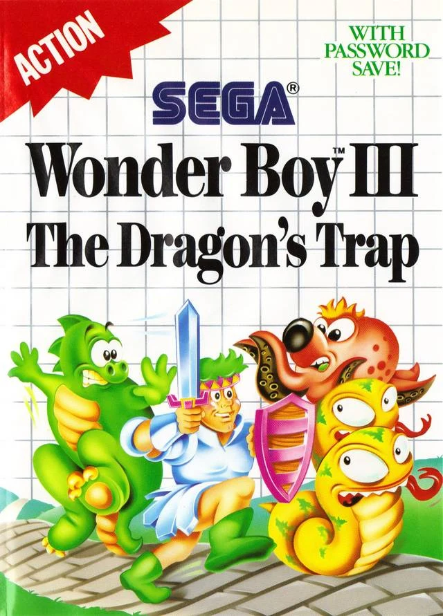 Wonder Boy III: The Dragon's Trap box art