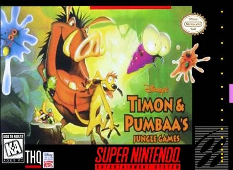 Disney's Timon & Pumbaa's Jungle Games box art