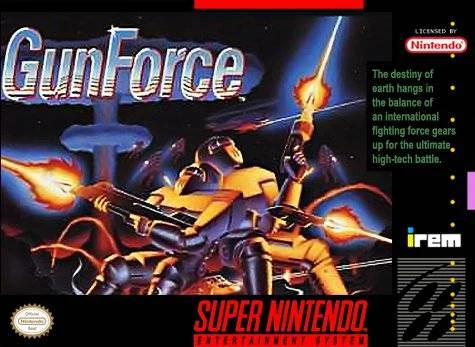 GunForce box art