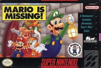 Mario is Missing! box art