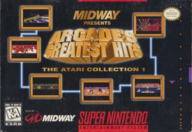 Midway Presents Arcade's Greatest Hits: The Atari Collection 1 box art