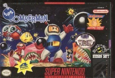Super Bomberman box art