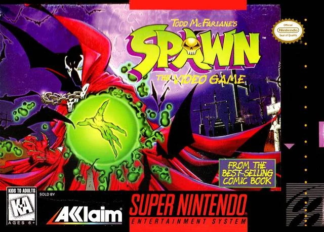 Todd McFarlane's Spawn: The Video Game box art