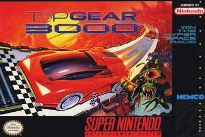 Top Gear 3000 box art