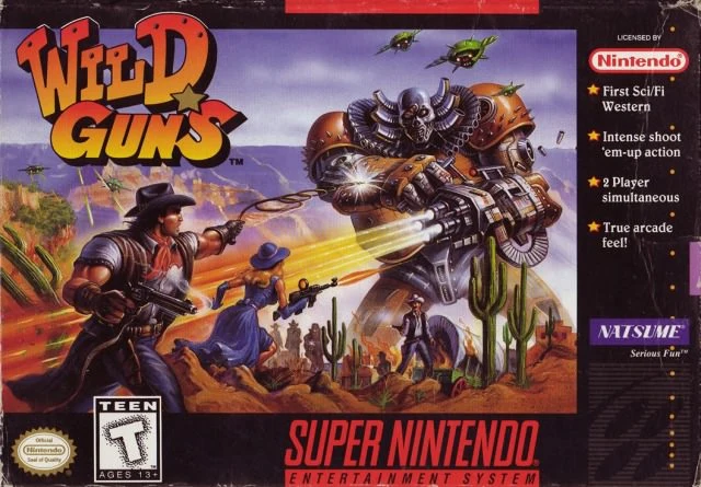 Wild Guns box art