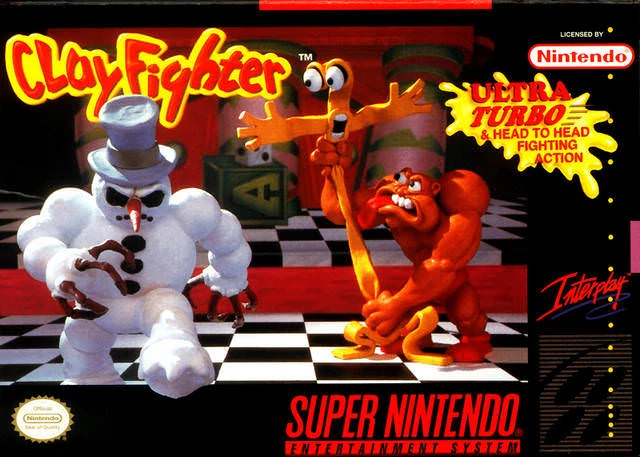 ClayFighter box art