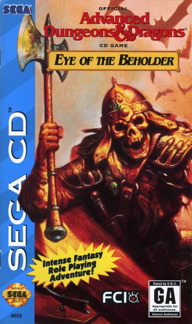 Advanced Dungeons & Dragons: Eye of the Beholder box art