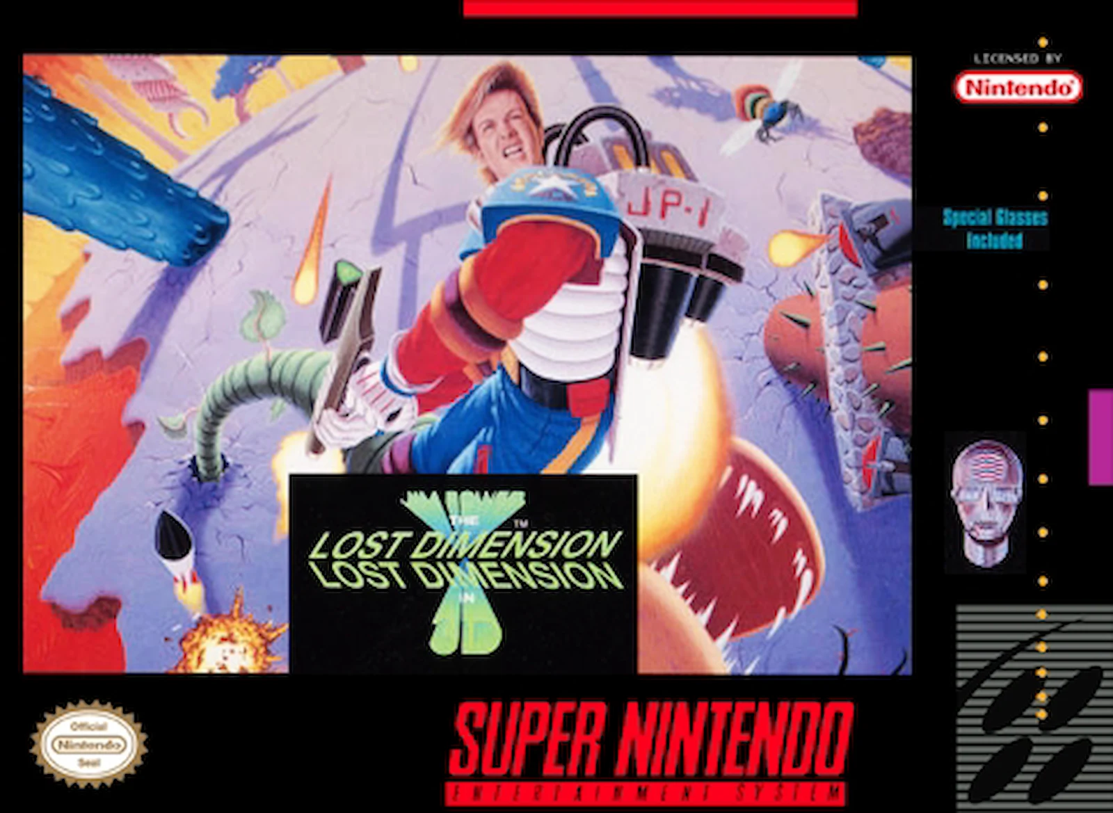 Jim Power: The Lost Dimension in 3-D box art