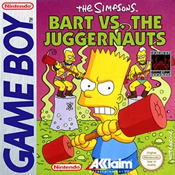 The Simpsons: Bart vs. the Juggernauts box art