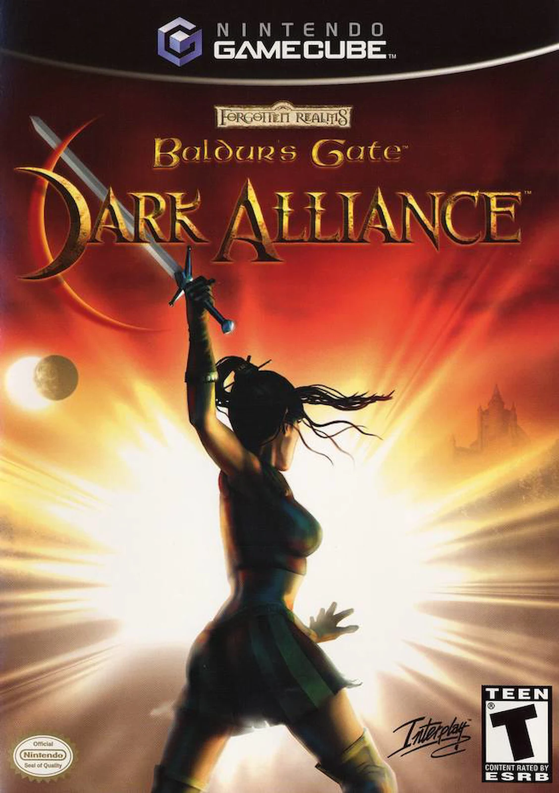 Baldur's Gate: Dark Alliance box art